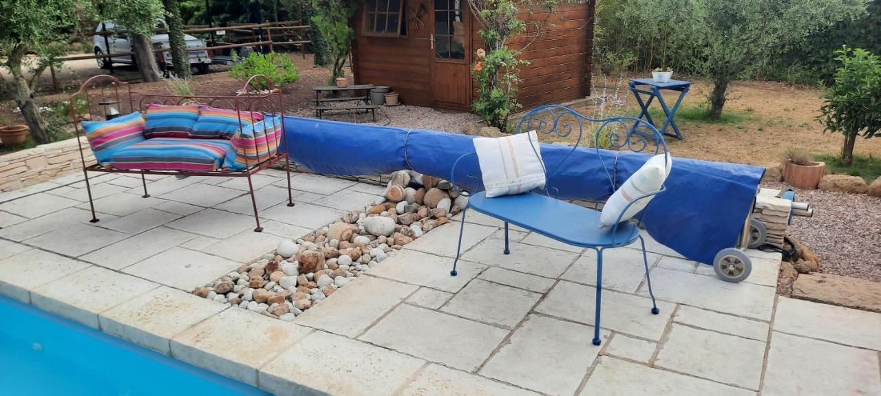Bed and Breakfast Fenetre Sur Les Alpilles Сен-Мартен-де-Кро Экстерьер фото